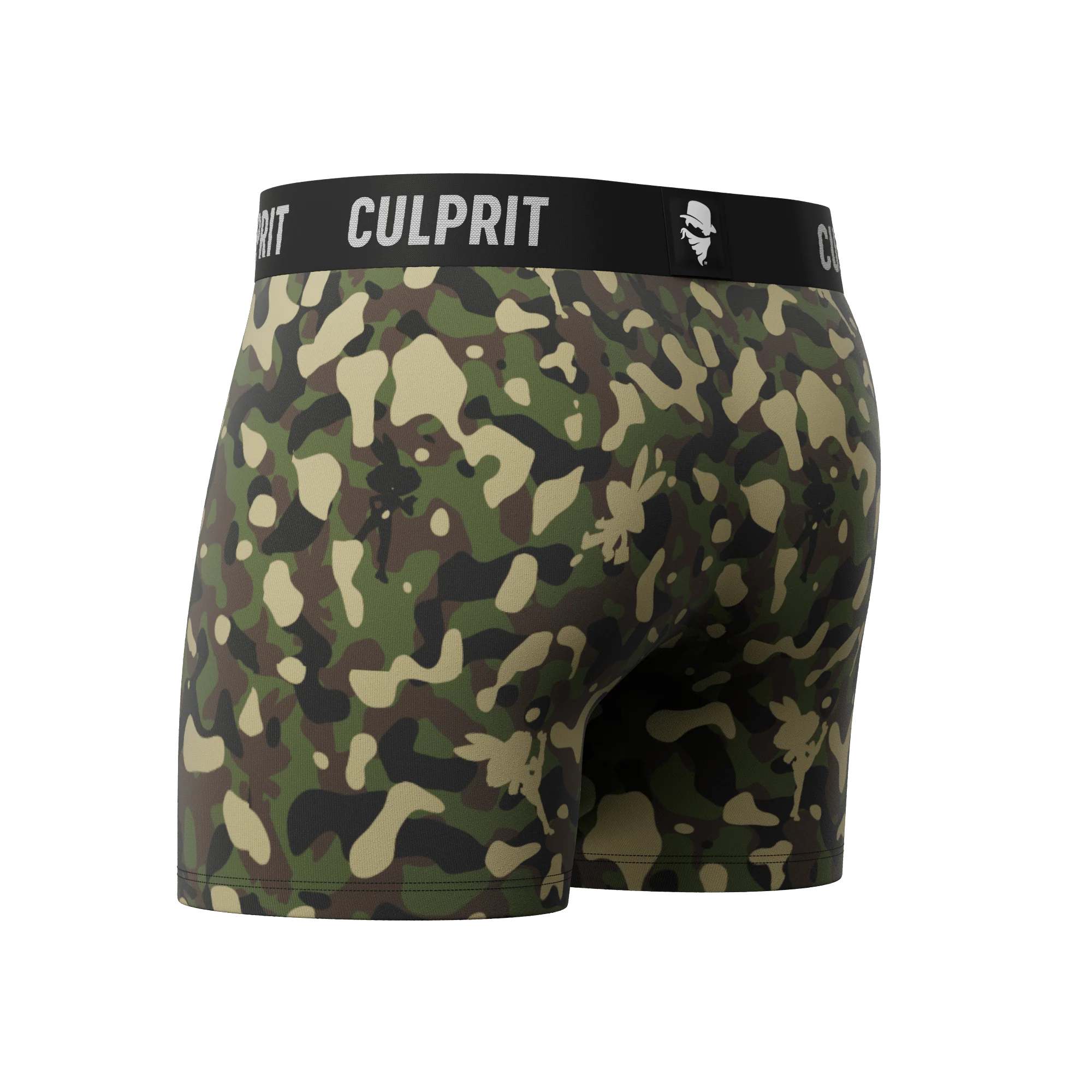 Camo Bunnies 🌳🐰 Boxer Briefs w/ fly - Image 3