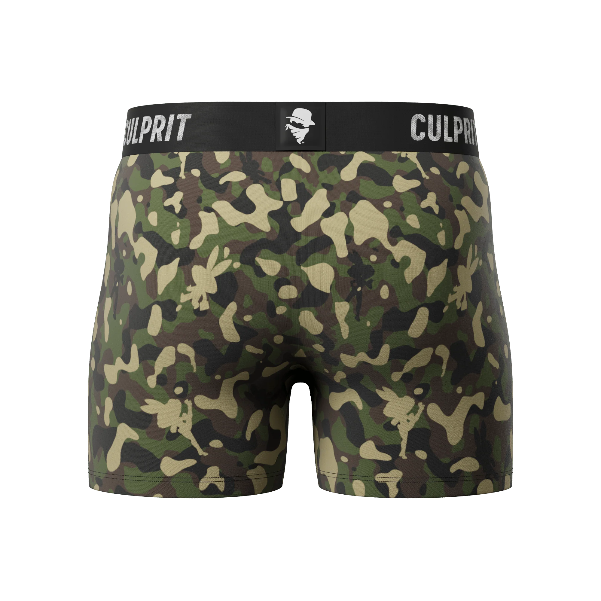 Camo Bunnies 🌳🐰 Boxer Briefs w/ fly - Image 4