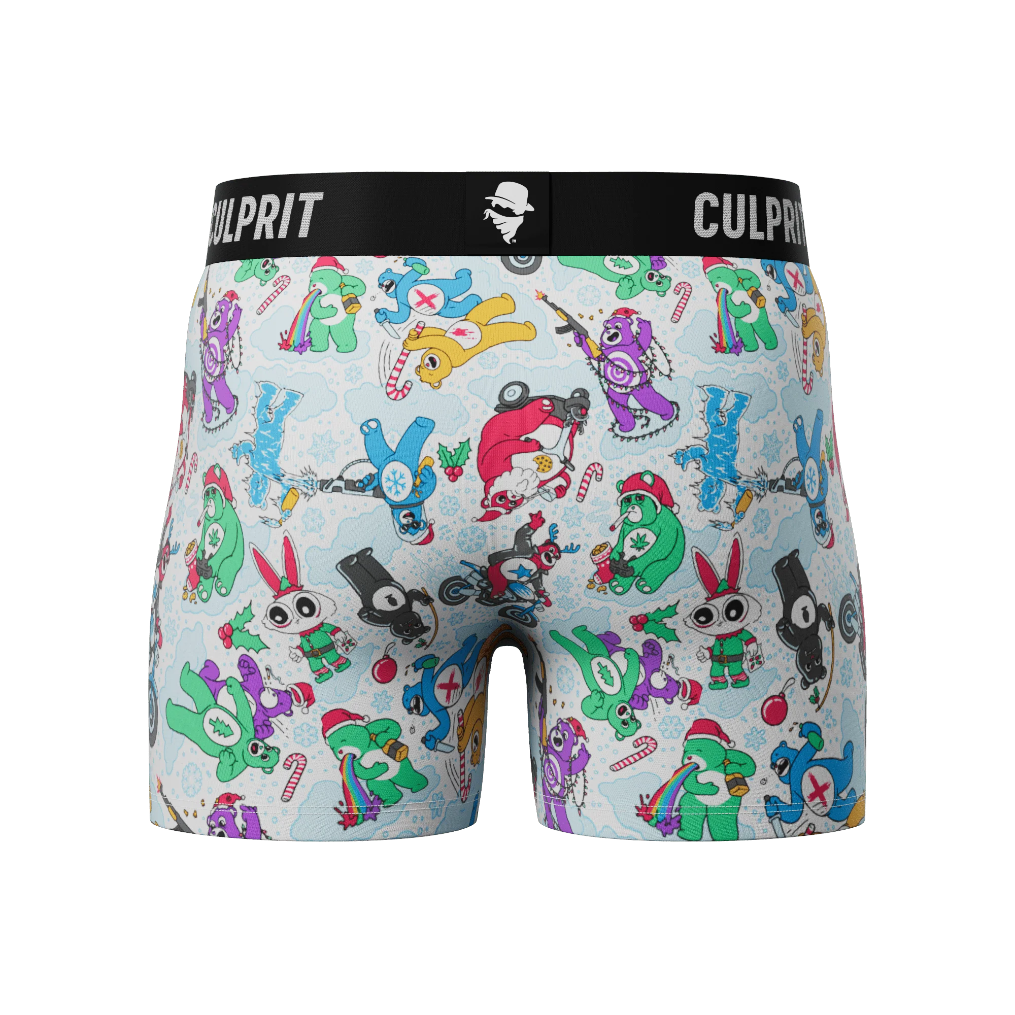 Don't Care Bears Christmas 🎄❄️ Boxer Briefs w/ fly - Image 4