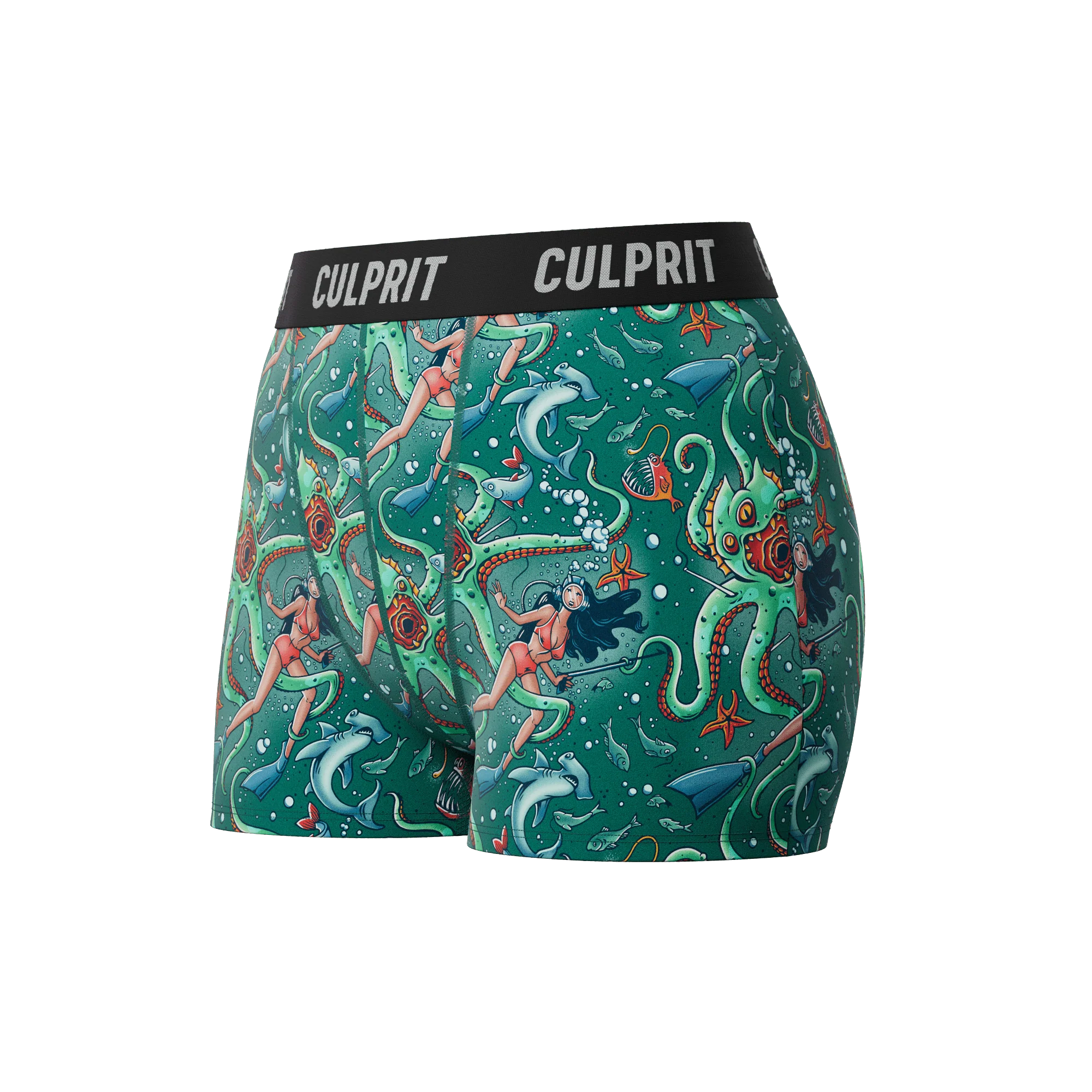 Get It Kraken! 🦑 Booty Shorts - Image 3