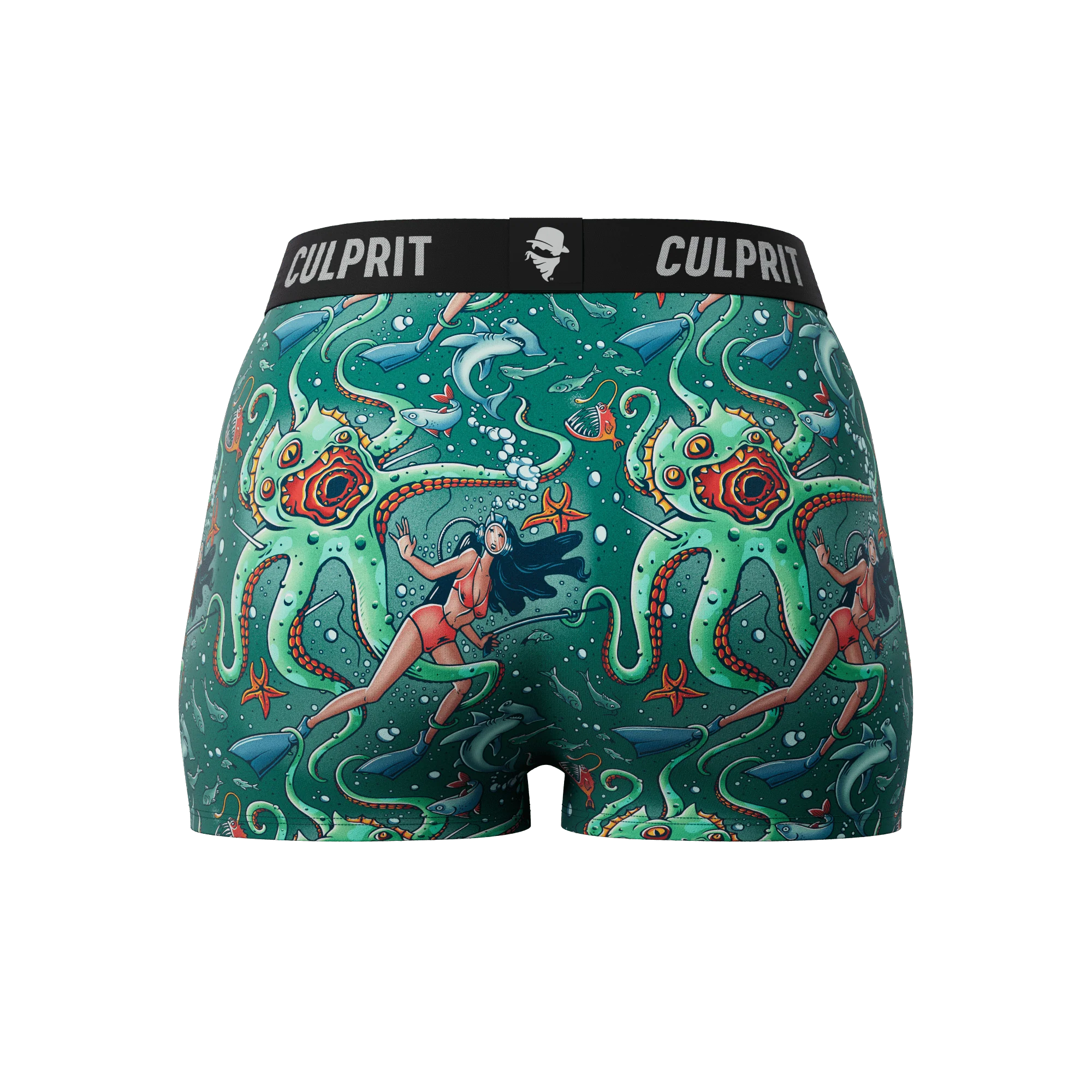 Get It Kraken! 🦑 Booty Shorts - Image 5