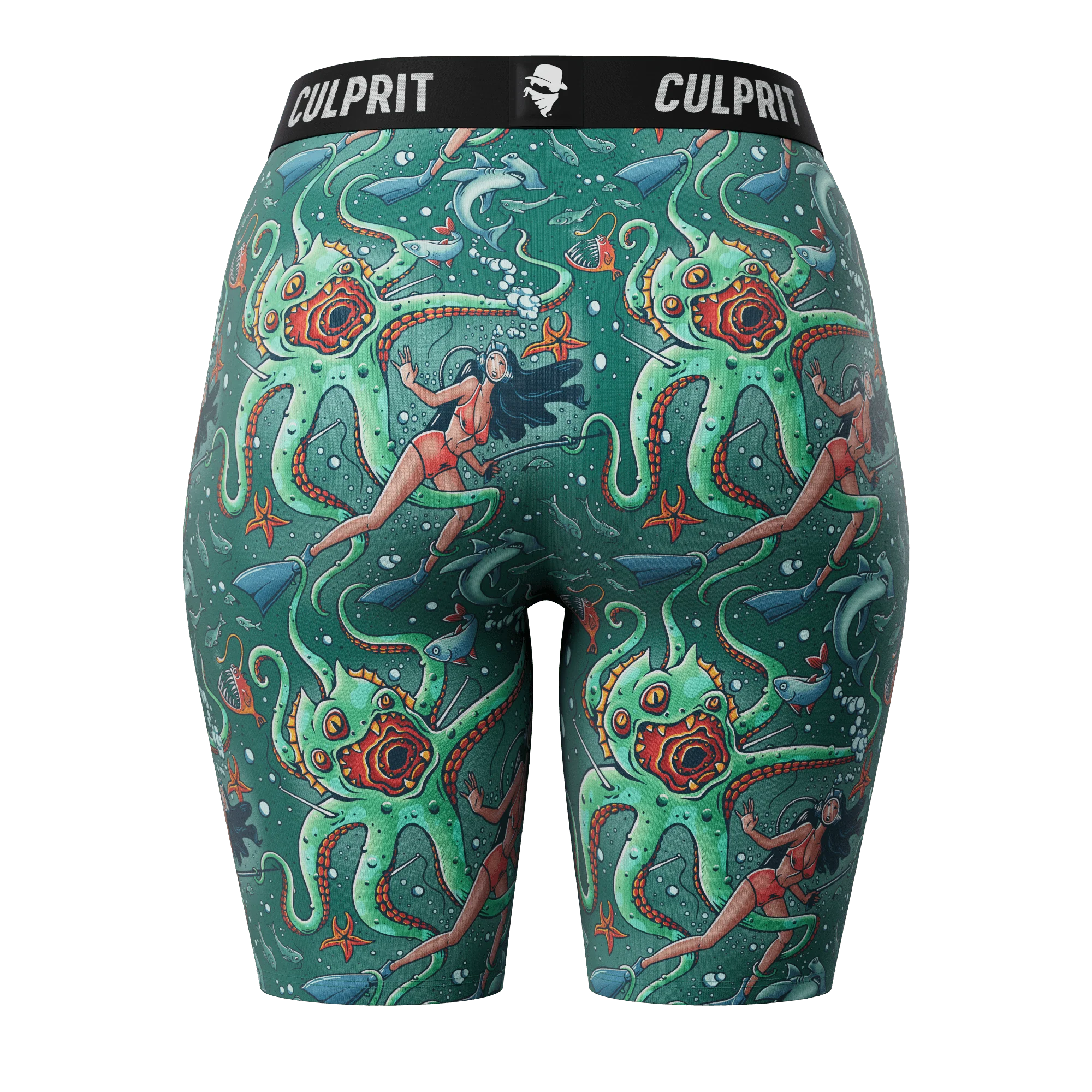 Get It Kraken! 🦑 Long LadyBoxers - Image 5