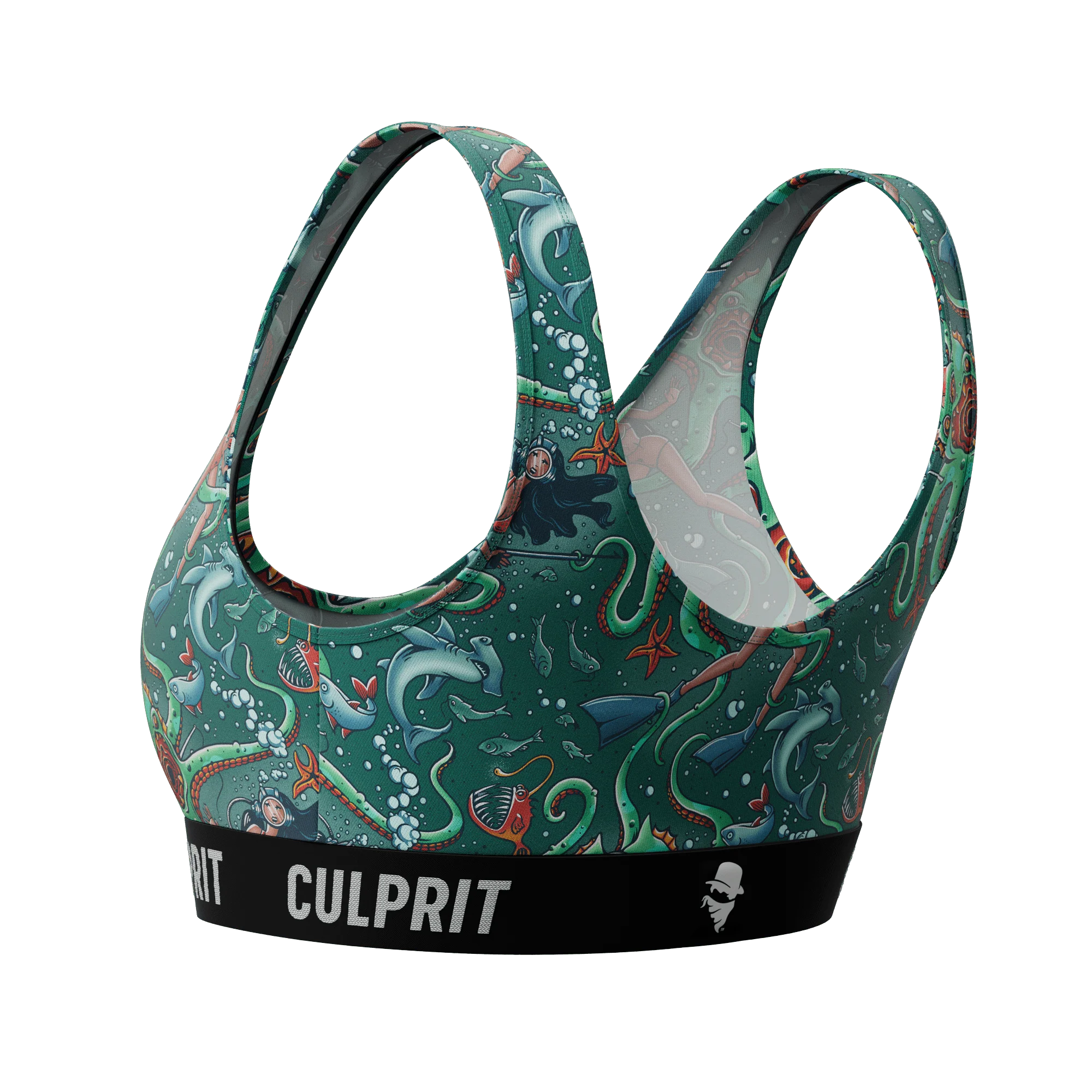 Get It Kraken! 🦑 Scoop Bra - Image 4