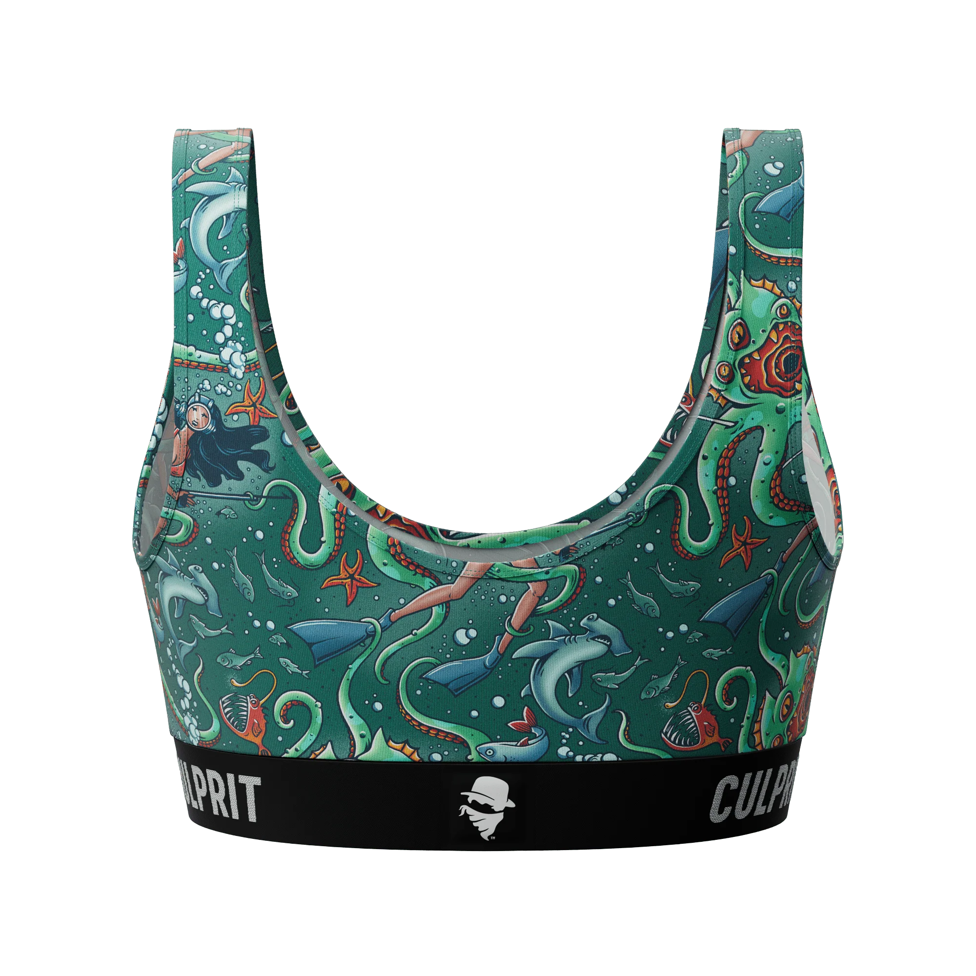 Get It Kraken! 🦑 Scoop Bra - Image 5
