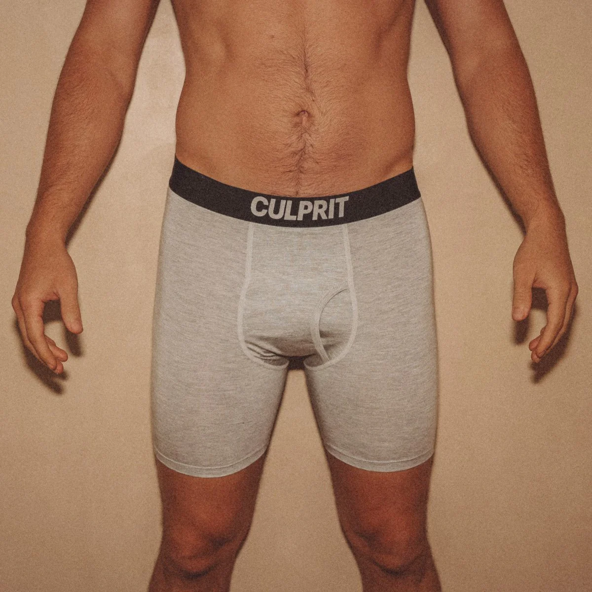 Heather Grey Men's Boxer Brief🌪️ - Image 5