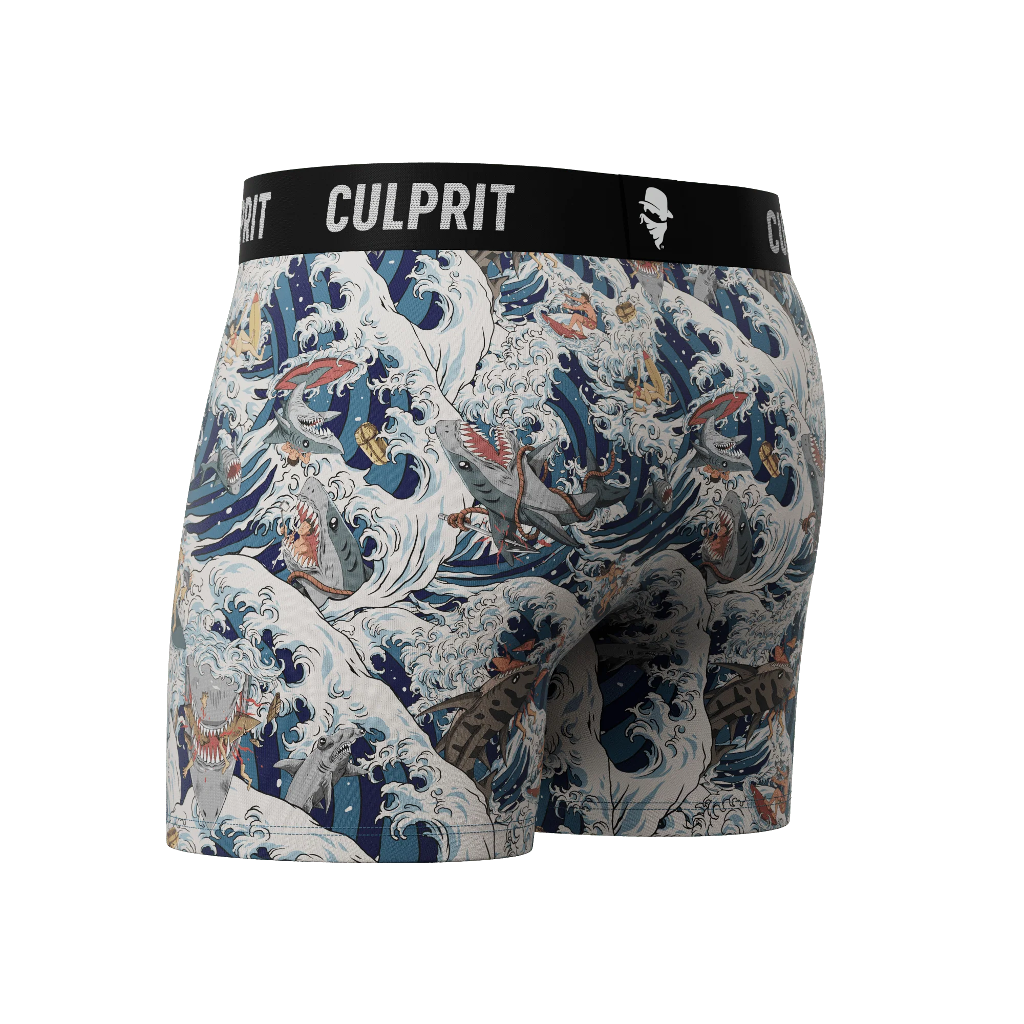 Shark Bait 🦈 Boxer Briefs w/ fly - Image 3
