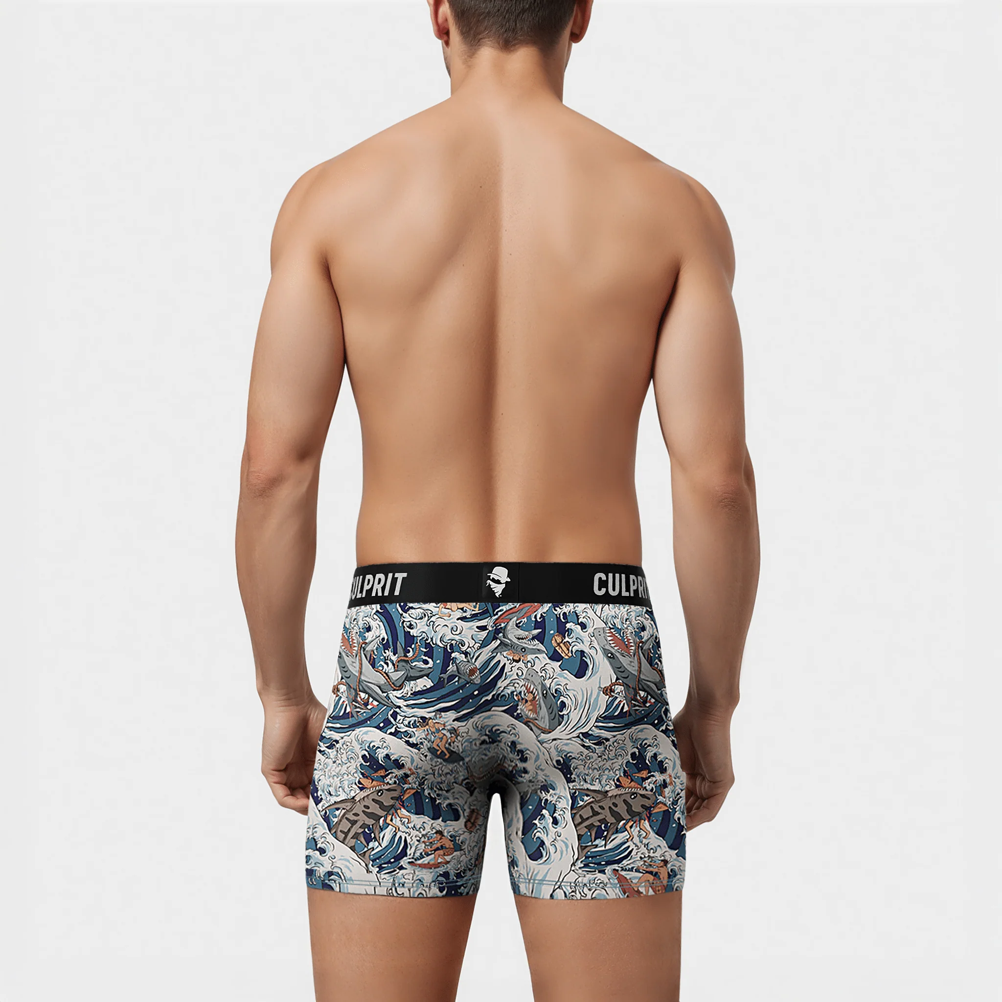 Shark Bait 🦈 Boxer Briefs w/ fly - Image 6