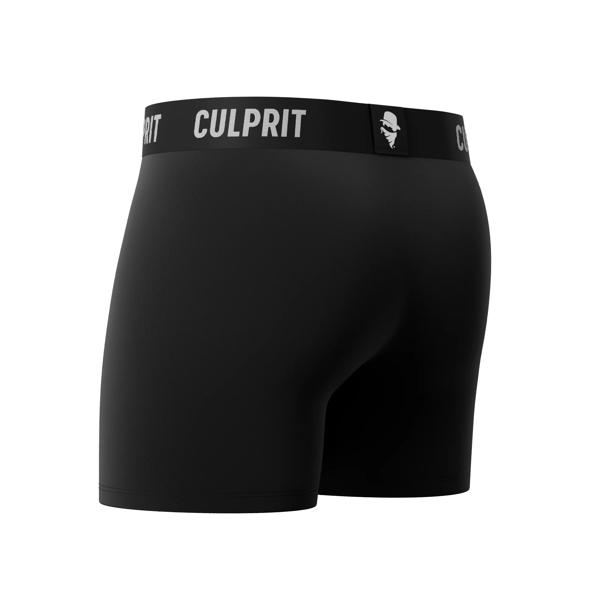 Stealth Black 🥷 Boxer Briefs w/ fly - Image 4