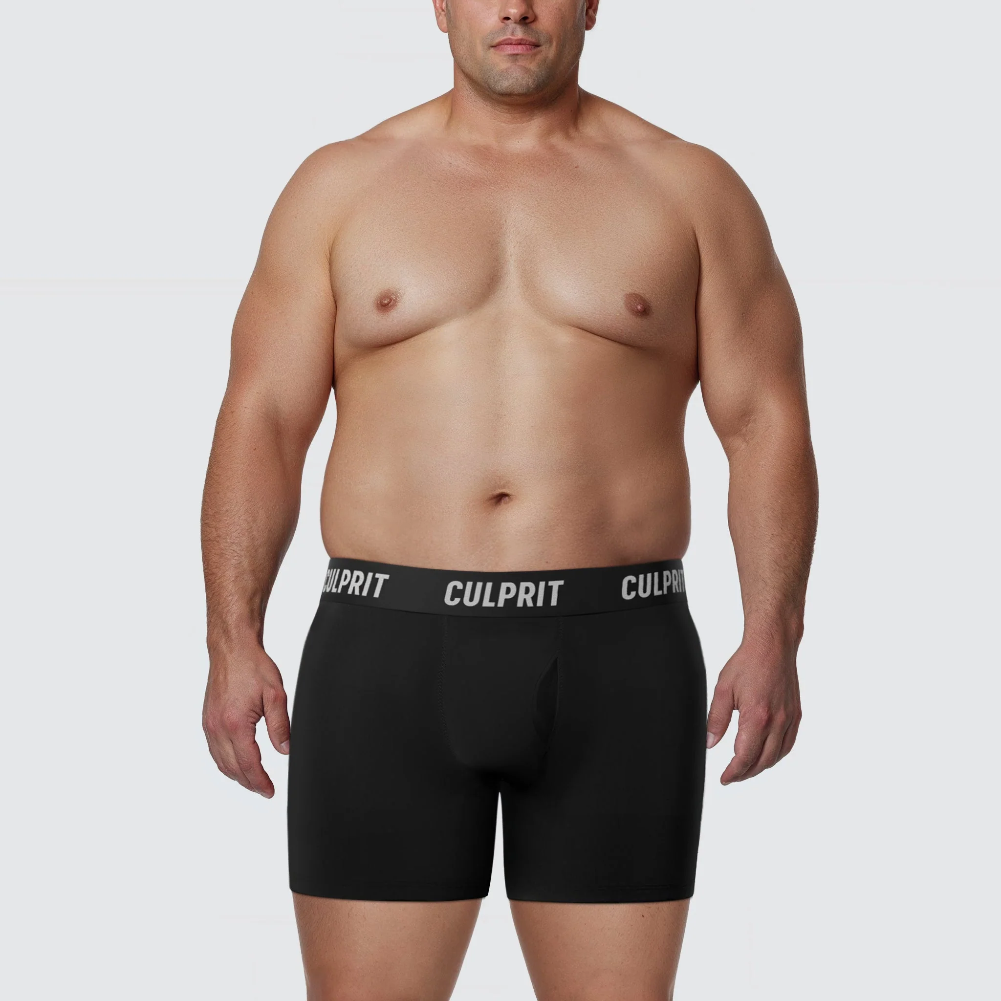 Stealth Black 🥷 Boxer Briefs w/ fly - Image 7
