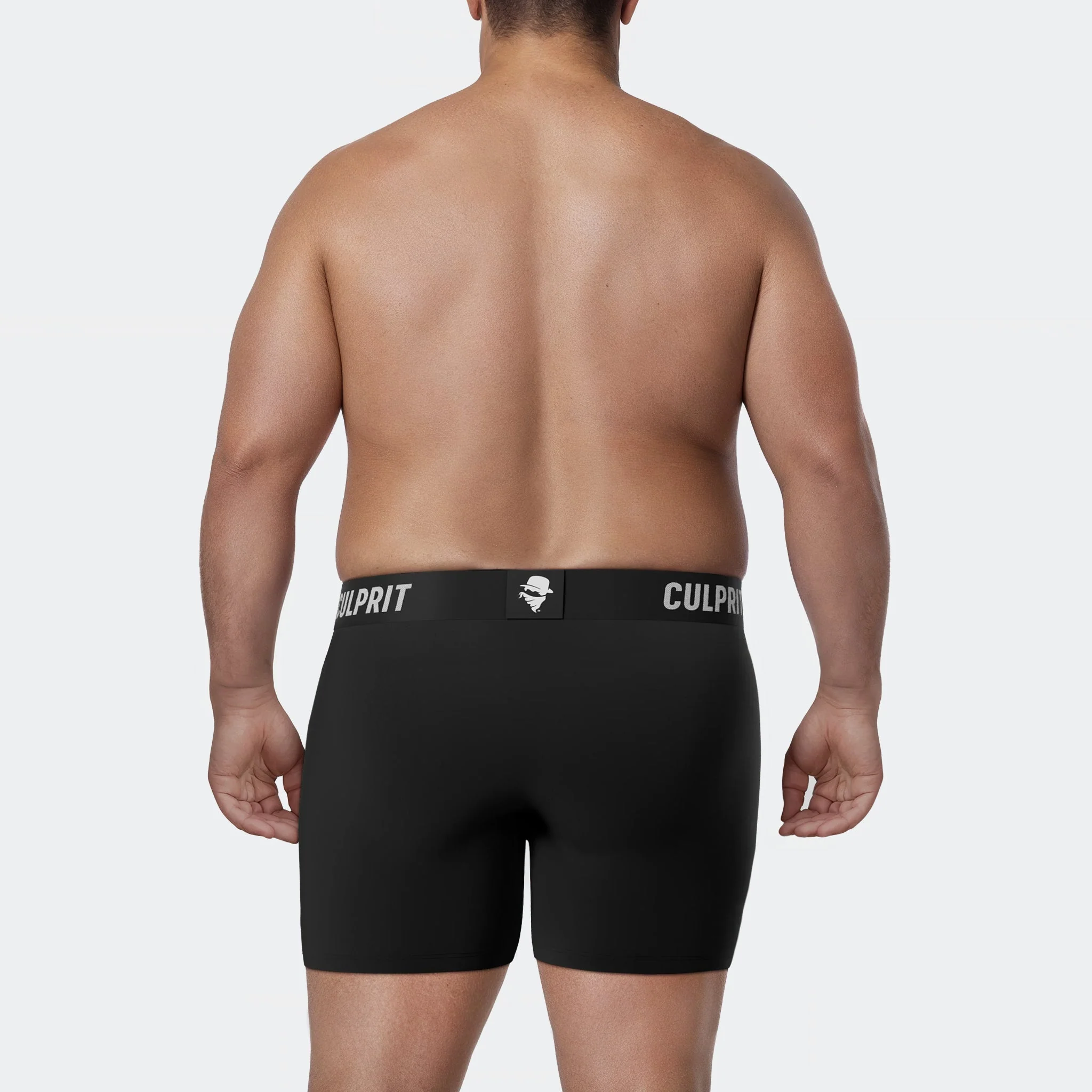 Stealth Black 🥷 Boxer Briefs w/ fly - Image 8
