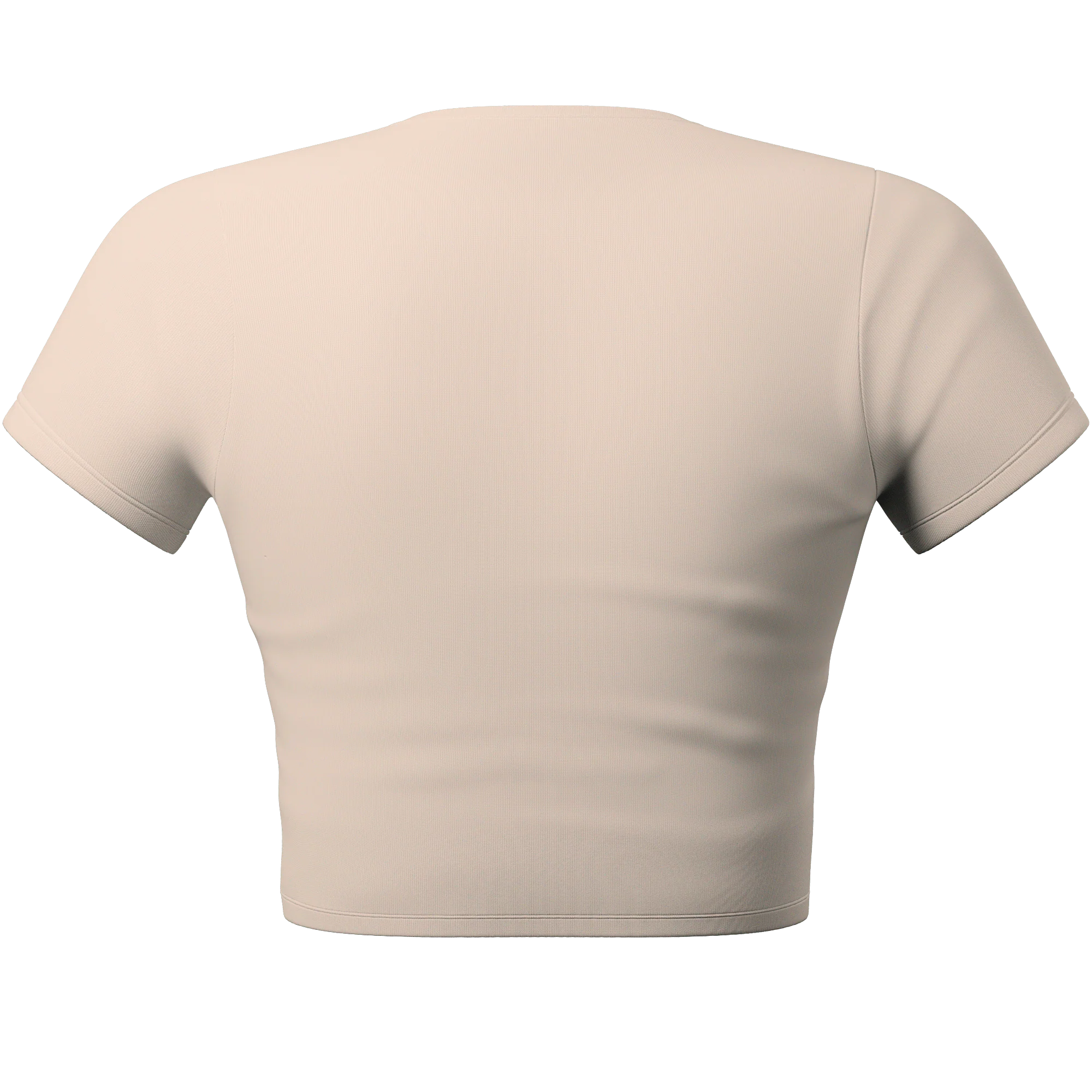 Toasted Marshmallow 🍨 Cropped Tee - Image 5