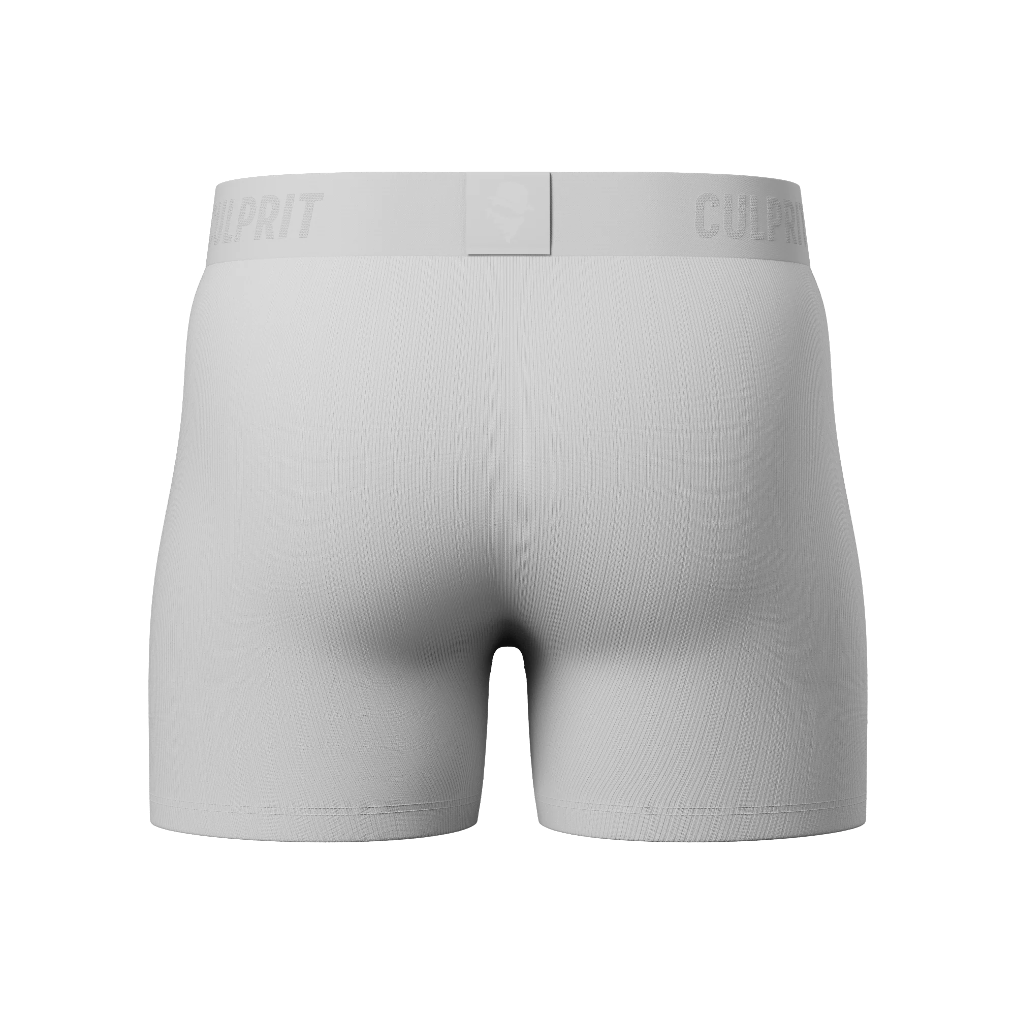 White Hot Ribbed Boxer Briefs w/ fly - Image 3