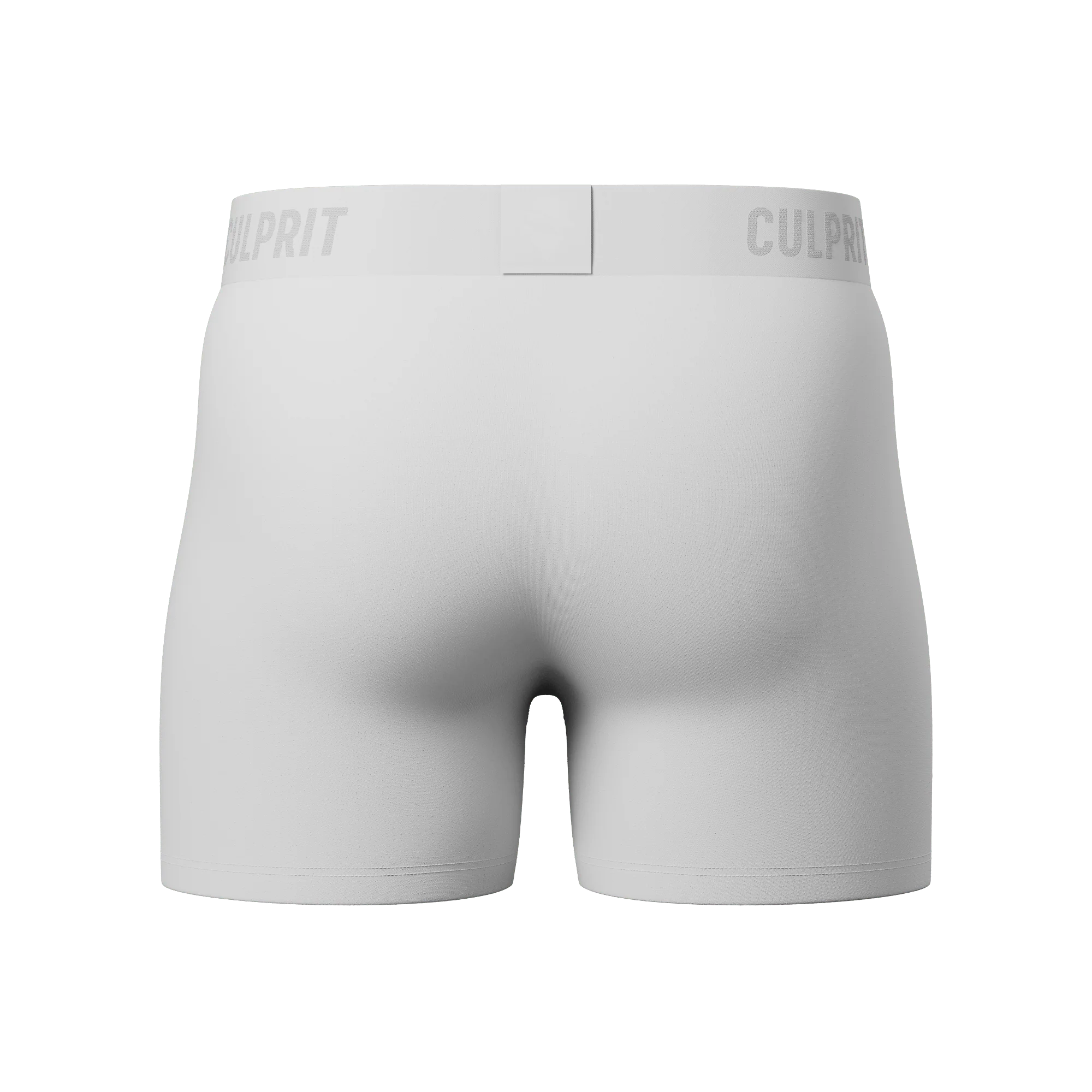 White Hot Solid Boxer Briefs w/ fly - Image 4